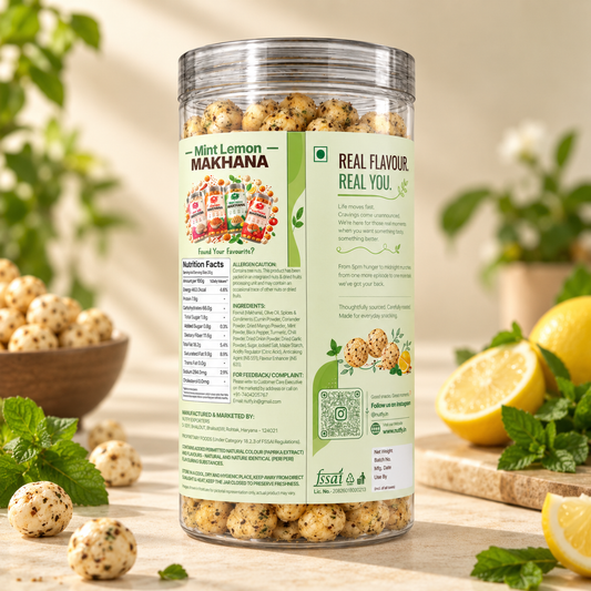 Mint Lemon Makhana
