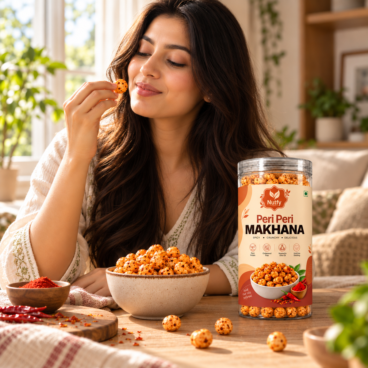 Peri Peri Makhana